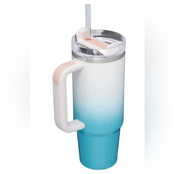 ✨NWT✨ Stanley 30 oz. Quencher H2.0 FlowState Tumbler Pool Ombré - Picture 5 of 12